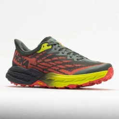 HOKA Speedgoat 5 Men's Thyme/Fiesta -Wayfinder Shoe Shop 048562 5