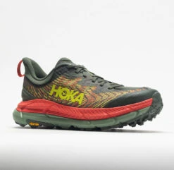 HOKA Mafate Speed 4 Men's Thyme/Fiesta -Wayfinder Shoe Shop 048635 5