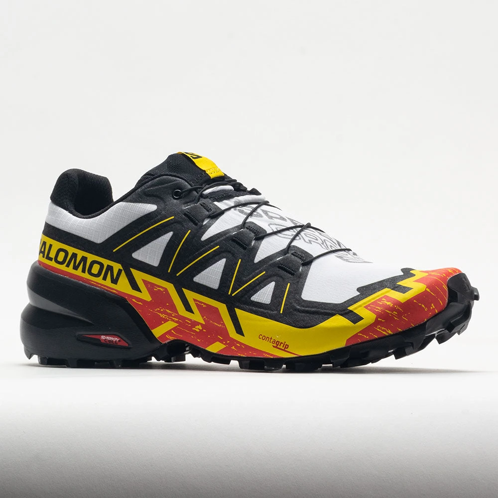 Salomon Speedcross 6 Men's White/Black/Empire Yellow 7 Salomon Speedcross 6 Men's White/Black/Empire Yellow - Image 5