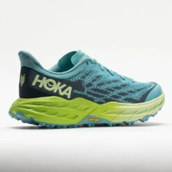 HOKA Speedgoat 5 Women's Coastal Shade/Green Glow -Wayfinder Shoe Shop 049967 6