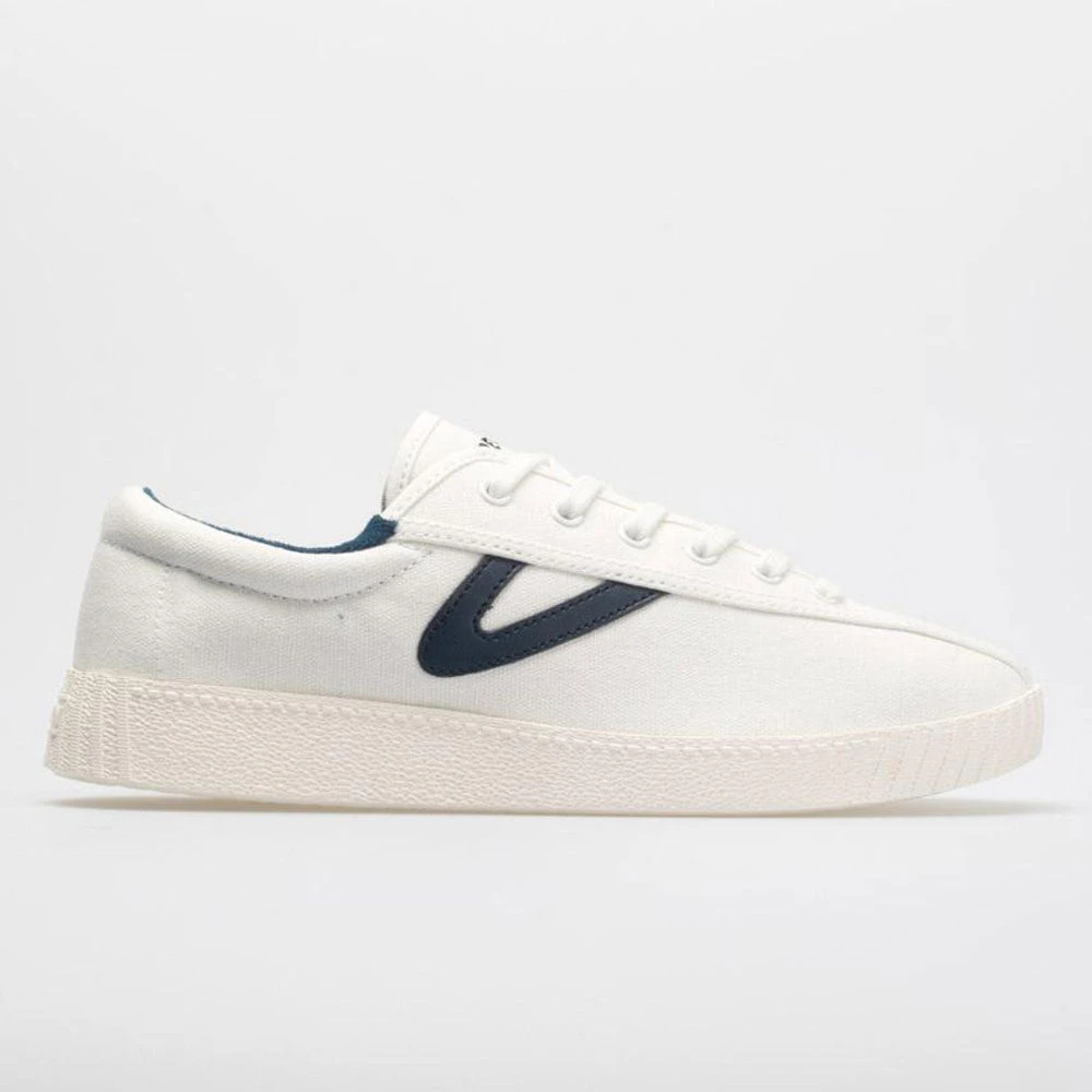 Tretorn Nylite Plus Canvas Women's Vintage White/Navy 3 Tretorn Nylite Plus Canvas Women's Vintage White/Navy