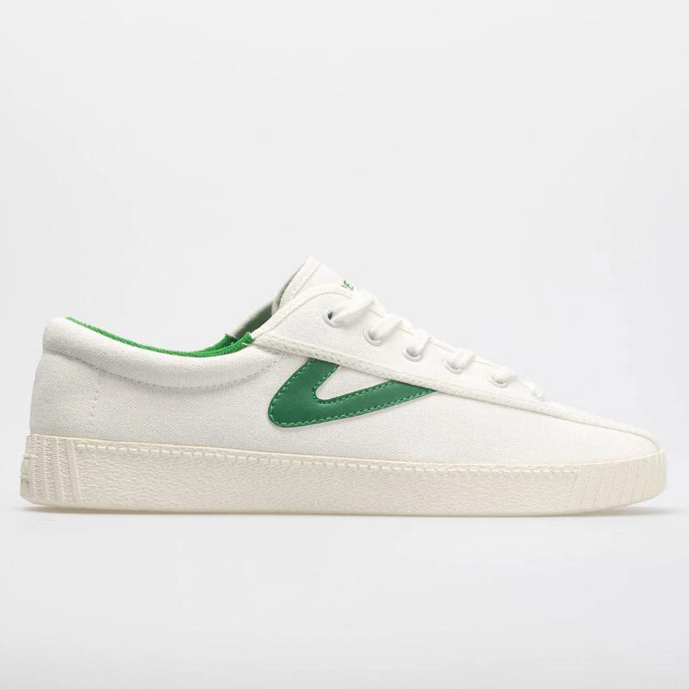 Tretorn Nylite Plus Canvas Women's Vintage White/Green 3 Tretorn Nylite Plus Canvas Women's Vintage White/Green