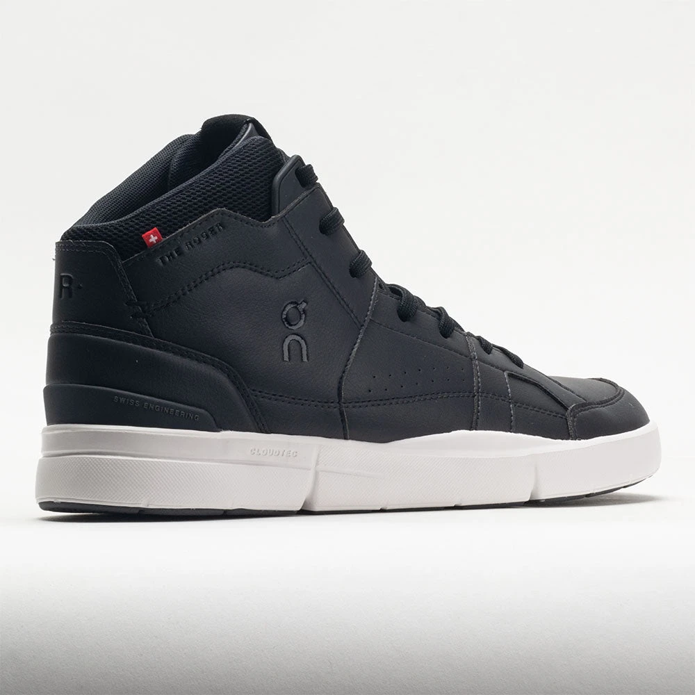 On Running On The Roger Clubhouse Mid Men's Black/Eclipse 8 On Running On The Roger Clubhouse Mid Men's Black/Eclipse - Image 6