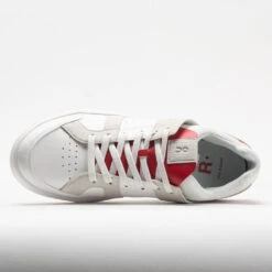 On Running On The Roger Clubhouse Men's White/Red -Wayfinder Shoe Shop 117181 2