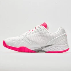 Fila Volley Zone Women's White/Pink/White -Wayfinder Shoe Shop 360236 1