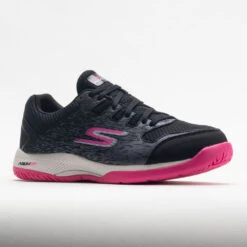 Skechers Viper Court Women's Black/Pink -Wayfinder Shoe Shop 370029 5