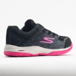Skechers Viper Court Women's Black/Pink -Wayfinder Shoe Shop 370029 6