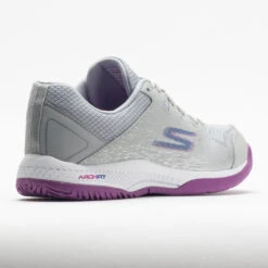 Skechers Viper Court Women's Grey/Purple -Wayfinder Shoe Shop 370030 6