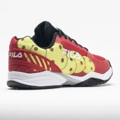 Fila Volley Zone Men's Fila Red/Black/Safety Yellow -Wayfinder Shoe Shop 370034 6