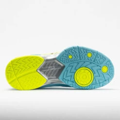 Fila Volley Zone Women's Bluefish/White/Safety Yellow -Wayfinder Shoe Shop 370036 4