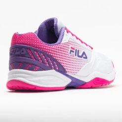 Fila Volley Zone Women's White/Pink Glo/Purple 13 Fila Volley Zone Women's White/Pink Glo/Purple -Wayfinder Shoe Shop 370037 6