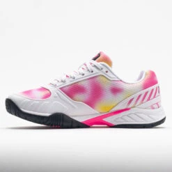 Fila Volley Zone Women's Tie-Dye Print White/Pink/Black -Wayfinder Shoe Shop 370038 1