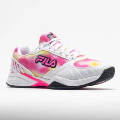 Fila Volley Zone Women's Tie-Dye Print White/Pink/Black -Wayfinder Shoe Shop 370038 5
