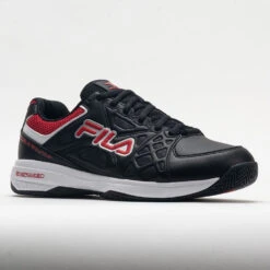 Fila Double Bounce 3 Men's Black/White/Fila Red -Wayfinder Shoe Shop 370045 5