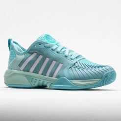 K-Swiss Pickleball Supreme Women's Angel Blue/Sheer Lilac/White -Wayfinder Shoe Shop 370051 5