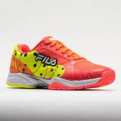 Fila Volley Zone Women's /Fiery Coral/Yellow/Black -Wayfinder Shoe Shop 370059 5