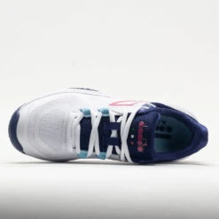 Diadora Trofeo 2 AG Pickleball Women's White/Blueprint/Pink Yarrow -Wayfinder Shoe Shop 370081 2