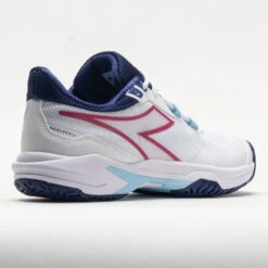 Diadora Trofeo 2 AG Pickleball Women's White/Blueprint/Pink Yarrow -Wayfinder Shoe Shop 370081 6