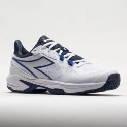 Diadora Trofeo 2 Pickleball Men's White/Surf The Web/Blue Corsair -Wayfinder Shoe Shop 370083 5