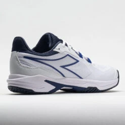 Diadora Trofeo 2 Pickleball Men's White/Surf The Web/Blue Corsair -Wayfinder Shoe Shop 370083 6