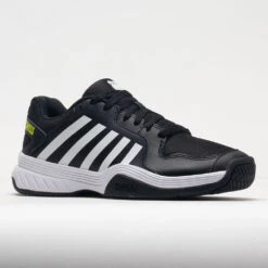 K-Swiss Court Express Pickleball Men's Black/White/Evening Primrose -Wayfinder Shoe Shop 370086 5