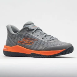 Skechers Viper Court Pro Men's Grey/Orange -Wayfinder Shoe Shop 370104 5