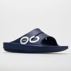 OOFOS OOahh Sport Men's Navy/Navy -Wayfinder Shoe Shop 570423 5