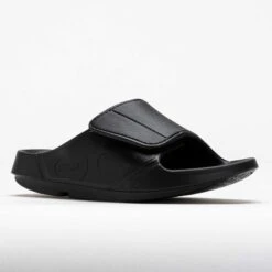 OOFOS OOahh Sport Flex Men's Matte Black -Wayfinder Shoe Shop 570470 5