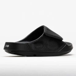 OOFOS OOahh Sport Flex Men's Matte Black -Wayfinder Shoe Shop 570470 6