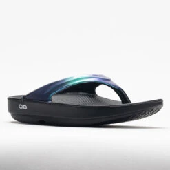 OOFOS OOlala Luxe Women's Black/Atlantis -Wayfinder Shoe Shop 570569 5