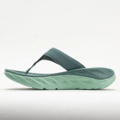 HOKA Ora Recovery Flip Women's Trellis/Mist Green -Wayfinder Shoe Shop 570601 1