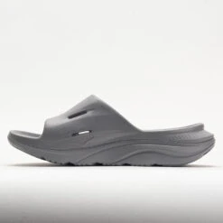 HOKA Ora Recovery Slide 3 Unisex Grey/Grey -Wayfinder Shoe Shop 570608 1