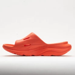 HOKA Ora Recovery Slide 3 Unisex Vibrant Orange -Wayfinder Shoe Shop 570613 1