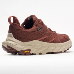 Hoka One One Anacapa Low GTX Women's Cherry Mahogany/Hot Sauce -Wayfinder Shoe Shop 631179 6